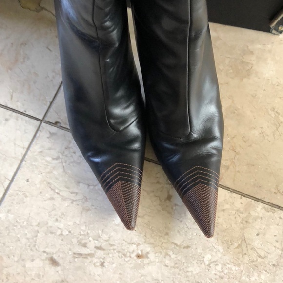 ❤️sold❤️authentic Dolce & Gabbana leather boots - Picture 4 of 7